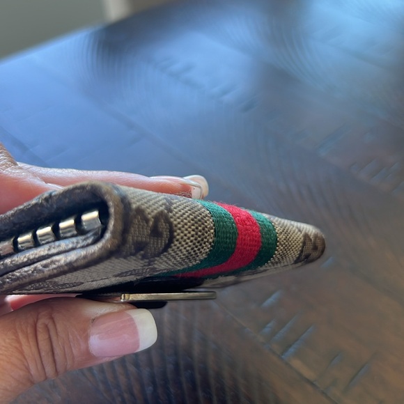 Gucci Sherry Line Key Case Wallet - Picture 13 of 16